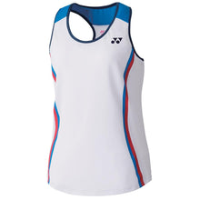 Load image into Gallery viewer, Yonex Melbourne Collection Womens Tennis Tank Top - White W/L
 - 2