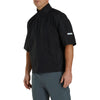 FootJoy HydroLite Black Mens Short Sleeve Rain Shirt
