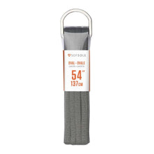 Load image into Gallery viewer, Sof Sole Athletic Oval 54in Laces - Grey/54
 - 2