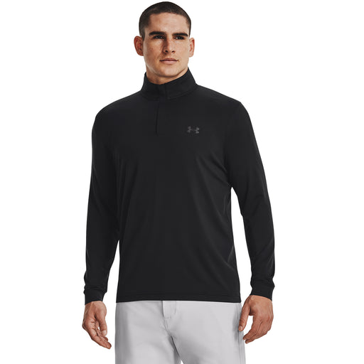 Under Armour Playoff Mens Golf 1/4 Zip - BLACK 001/XXXL