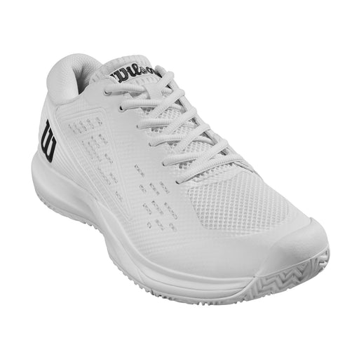 Wilson Rush Pro Ace Mens Tennis Shoes - White/Black/D Medium/14.0