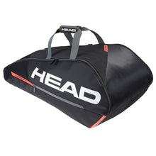 Load image into Gallery viewer, Head Tour Team 9 Racquet Supercombi Tennis Bag - Black/Orange
 - 1