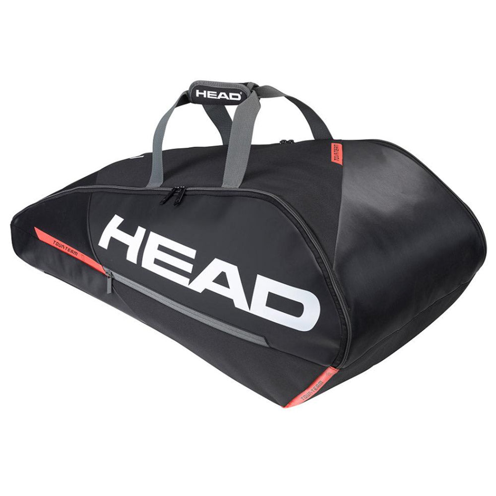 Head Tour Team 9 Racquet Supercombi Tennis Bag - Black/Orange