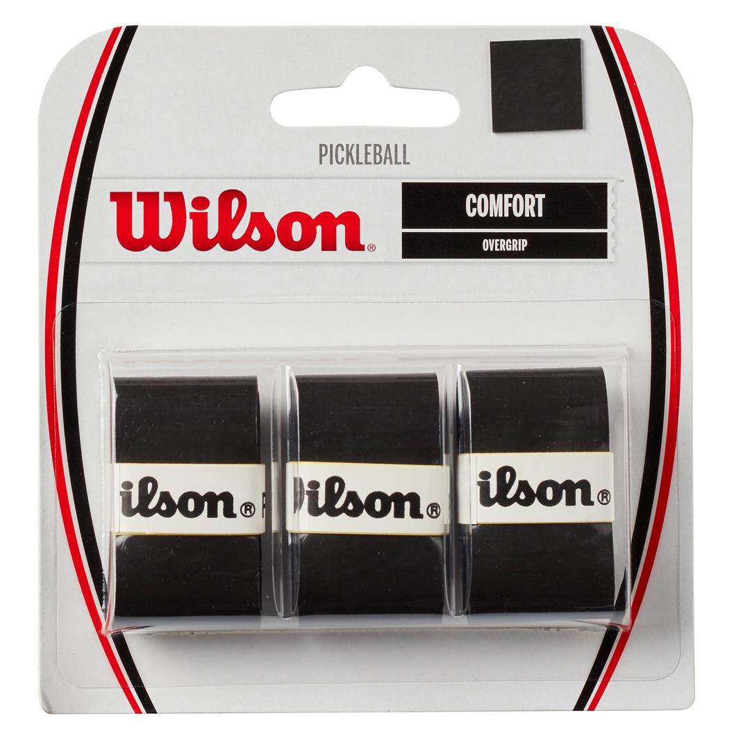 Wilson Pro Pickleball 3-Pack Overgrip - Black