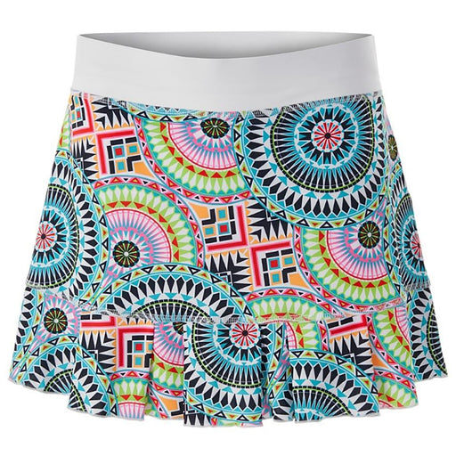 Sofibella UV Colors Print 14 Inch Wmn Tennis Skirt - Medallion/2X