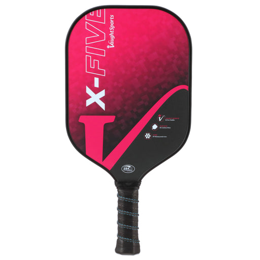 Vaught Sports X-Five Pickleball Paddle - Pink/4 3/8