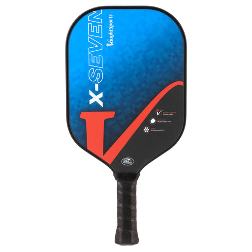 Vaught Sports X-Seven Pickleball Paddle - Blue/4 3/8