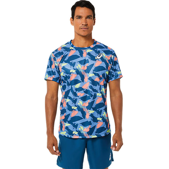 Asics Match Graphic Mens Tennis Shirt