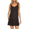 Becca Breezy Basics Black Womens Swimsuit Cover-Up