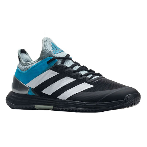 Adidas Adizero Ubersonic 4 Grey Mens Tennis Shoes - GRY/WHT/BLK 037/D Medium/14.0