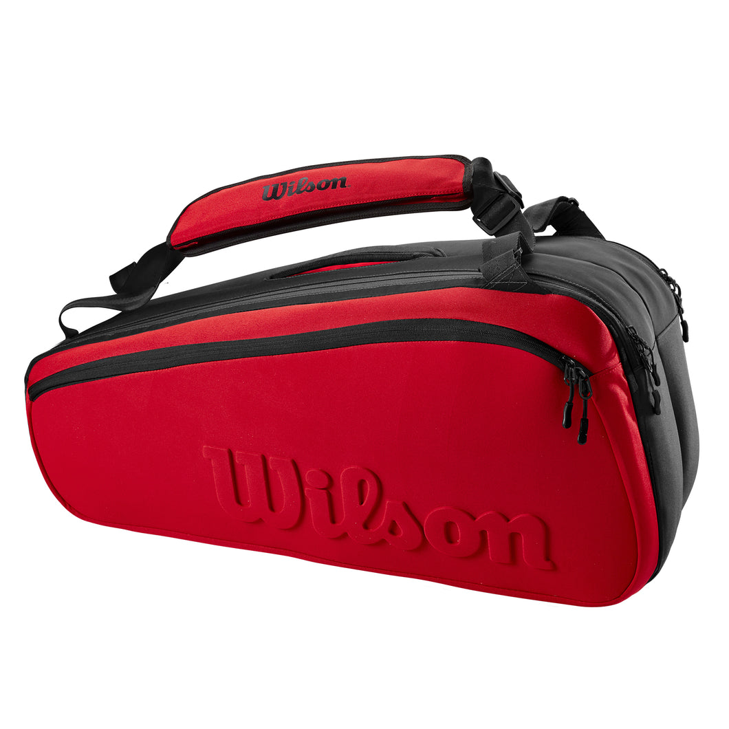 Wilson Super Tour Clash V2.0 9 Pack Tennis Bag - Red