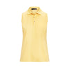 RLX Ralph Lauren Tournament Beach Yellow Womens Sleeveless Golf Polo