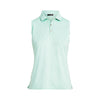 RLX Ralph Lauren Tournament April Green Womens Sleeveless Golf Polo