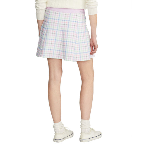 A/POL W PRINTED ELITE WICKING JERSEY SKORT GINGHAM