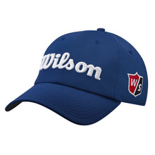 Load image into Gallery viewer, Wilson Pro Tour Mens Golf Hat - Navy/White
 - 7