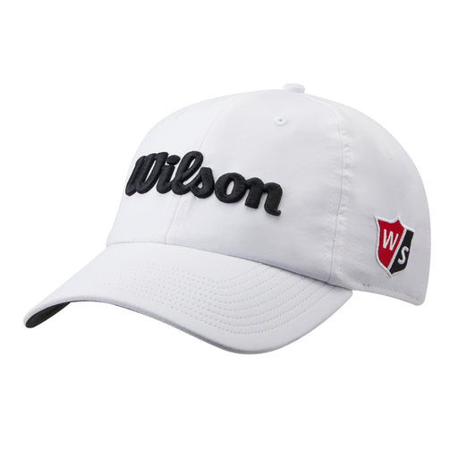 Wilson Pro Tour Mens Golf Hat - White/Black