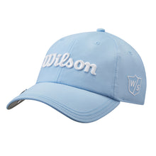 Load image into Gallery viewer, Wilson Pro Tour Womens Golf Hat - Blue/White
 - 1