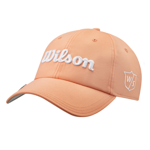 Wilson Pro Tour Womens Golf Hat - Peach/White