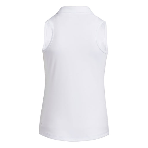 Adidas Pulse Lime White Girls Sleeveless Golf Polo