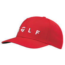 Load image into Gallery viewer, TaylorMade Lifestyle Golf Logo Mens Golf Hat - Red
 - 7