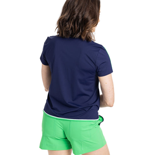 Kinona Sporty and Chic Navy Womens Golf Polo