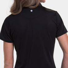 Load image into Gallery viewer, EP NY Convertible Zip Mock Wmns SS Golf Polo
 - 3