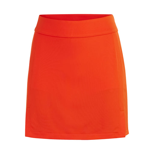 J. Lindeberg Amelie Mid Womens Golf Skort 1 - TANGERINE G016/L