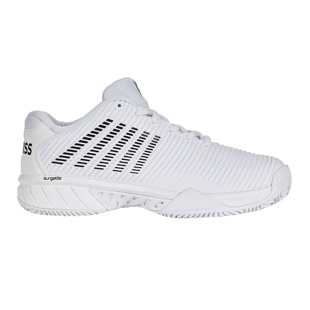 K-Swiss Hypercourt Express 2 Wmns Tennis Shoe clay - White/Black/B Medium/10.0