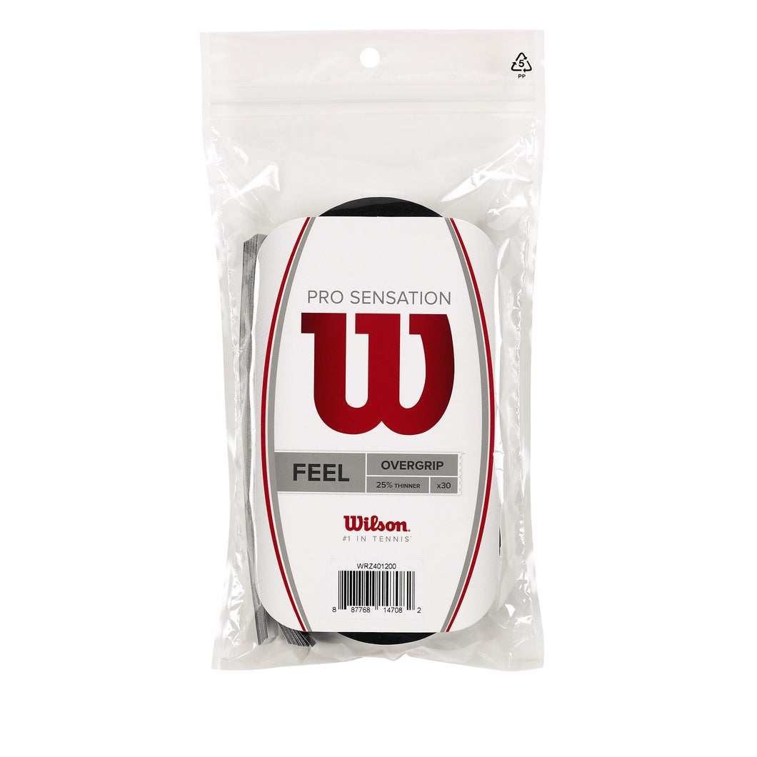 Wilson Pro Sensation 30-Pack Overgrip - Black