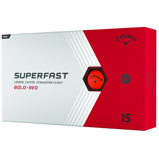 Callaway Superfast BOLD Golf Balls - 15 Pack