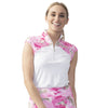 Daily Sports Cayla White Womens Golf Polo