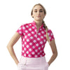 Daily Sports Estelle Dahlia Womens Golf Polo