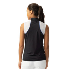 Load image into Gallery viewer, Daily Sports Maja Navy Womens Sleeveless Golf Polo
 - 2