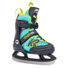 Load image into Gallery viewer, K2 Marlee Girls Adjustable Ice Skates - Turquoise/8-12
 - 1