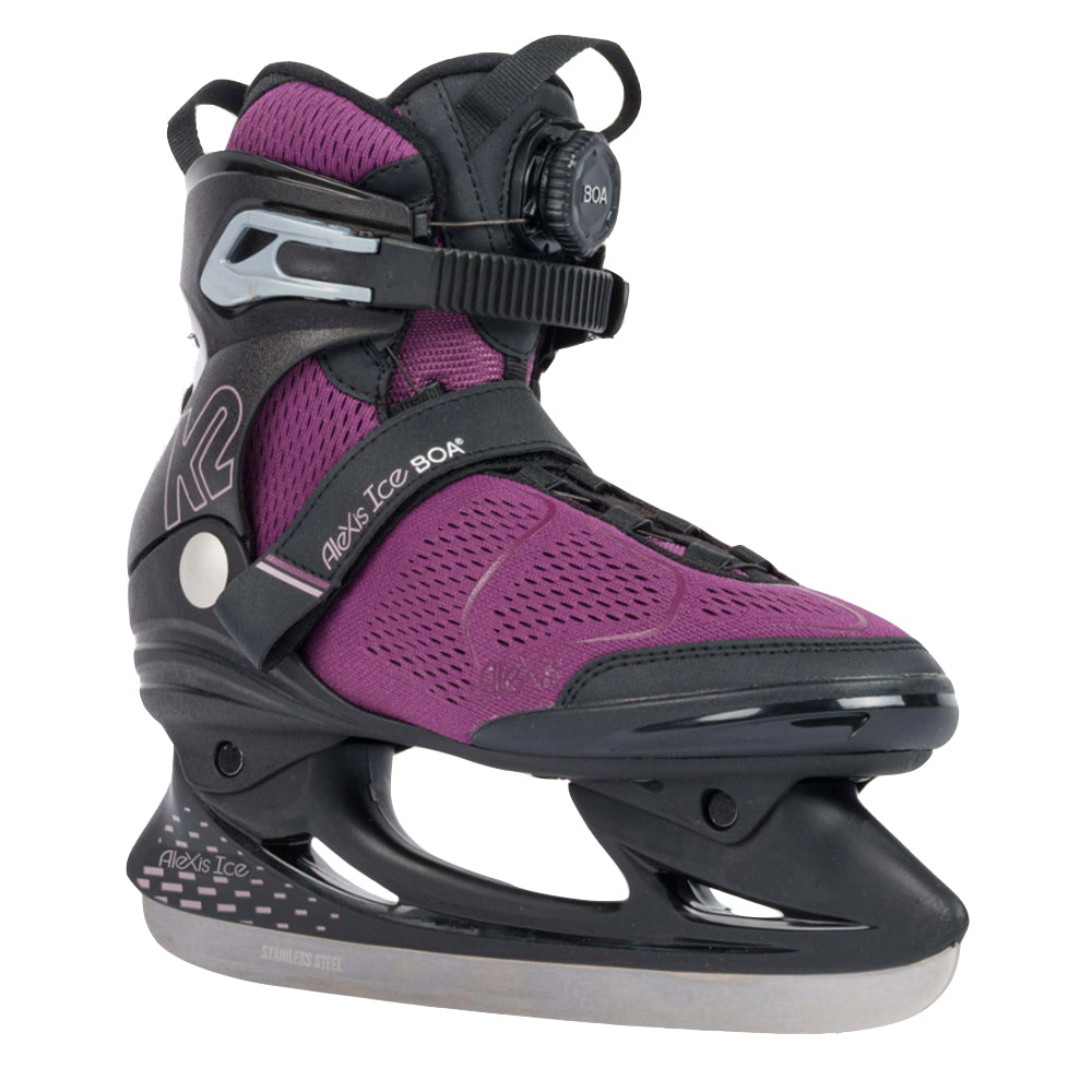 K2 Alexis Ice Boa Womens Ice Skates - Purple/11.0