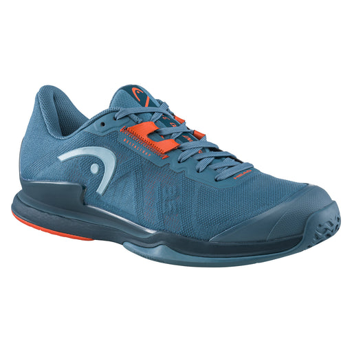 Head Sprint Pro 3.5 Mens Tennis Shoes - Bluestone/Org/D Medium/12.0