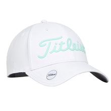 Load image into Gallery viewer, Titleist Player Perform Ball Marker Wmns Golf Hat - Wt/Sea Gls/Corl
 - 13