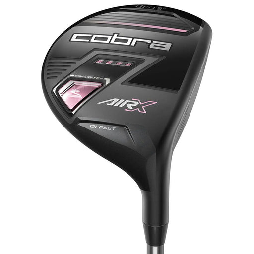 Cobra Air-X Black-Pink Womens Fairway Wood - #7/Graphite/Ladies