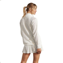 Load image into Gallery viewer, Varley Calva Knit White Womens Half Zip Sweater
 - 5