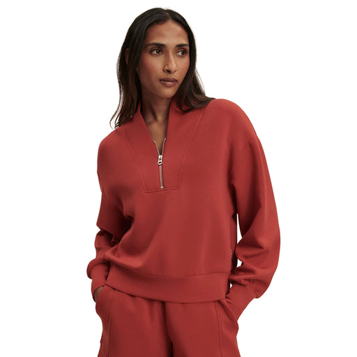Varley Davidson Womens Half Zip Sweatshirt - Bossa Nova/L
