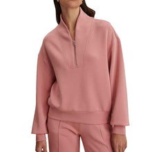 Load image into Gallery viewer, Varley Davidson Womens Half Zip Sweatshirt - Brandy Rose/L
 - 8