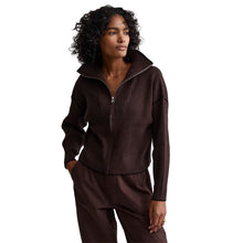 Load image into Gallery viewer, Varley Carmen Knit Coffee Bean Womens Jacket - Coffee Bean/M
 - 1