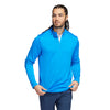 Adidas Club Blue Rush Mens Golf 1/4 Zip