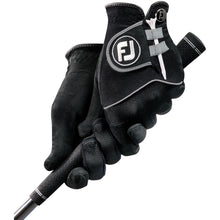Load image into Gallery viewer, FootJoy RainGrip Pair Black Mens Golf Gloves 24 - Pair/XXL
 - 1