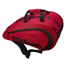 Load image into Gallery viewer, Wilson Rak Pak Red and Black Pickleball Bag
 - 2