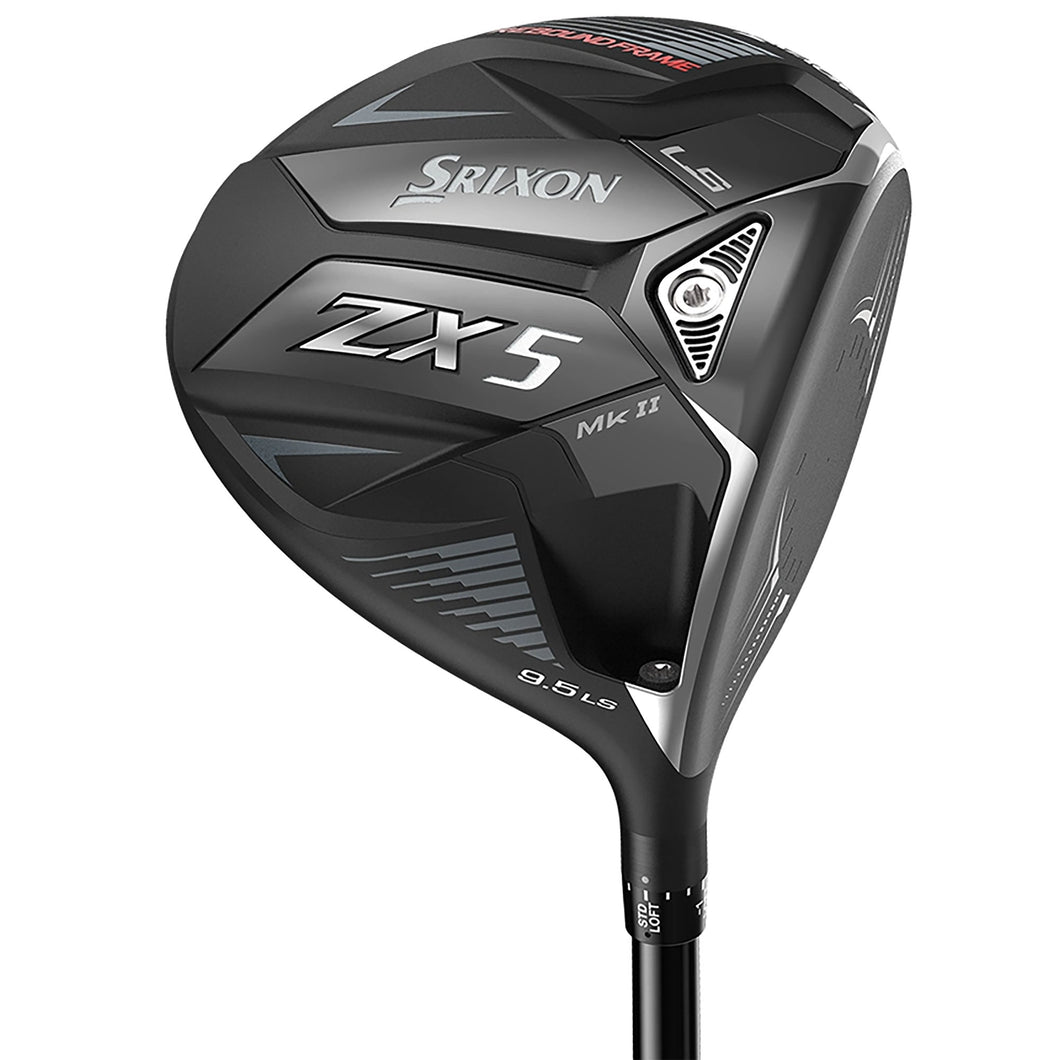 Srixon ZX5 MK II Left Hand Mens Driver - 9.5/Hzrdus Red Rdx/Stiff