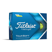 Load image into Gallery viewer, Titleist Tour Soft White Golf Balls - Dozen - Yellow
 - 2