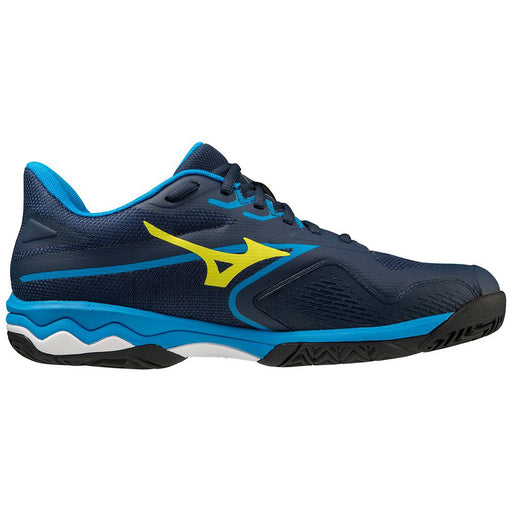 Mizuno Wave Exceed Light 2 AC Mens Tennis Shoes - Dress Blue/Bolt/D Medium/13.0