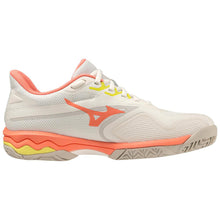 Load image into Gallery viewer, Mizuno Wave Exceed Light 2 AC Womens Tennis Shoes - Snow Wht/Coral/B Medium/10.0
 - 11
