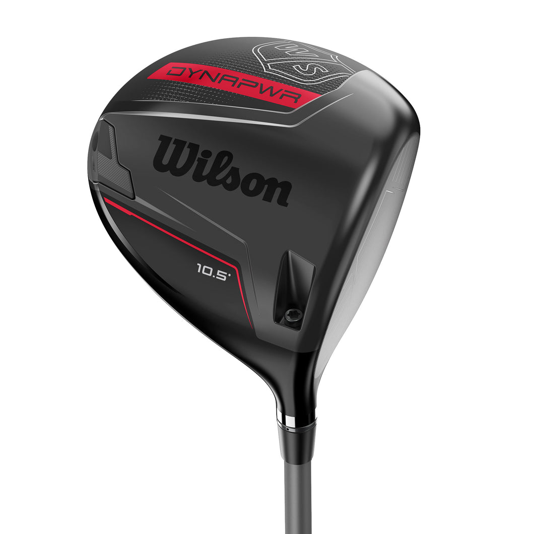 Wilson Dynapower Titanium Right Hand Mens Driver - 10.5/Hzrdus Red Rdx/Stiff